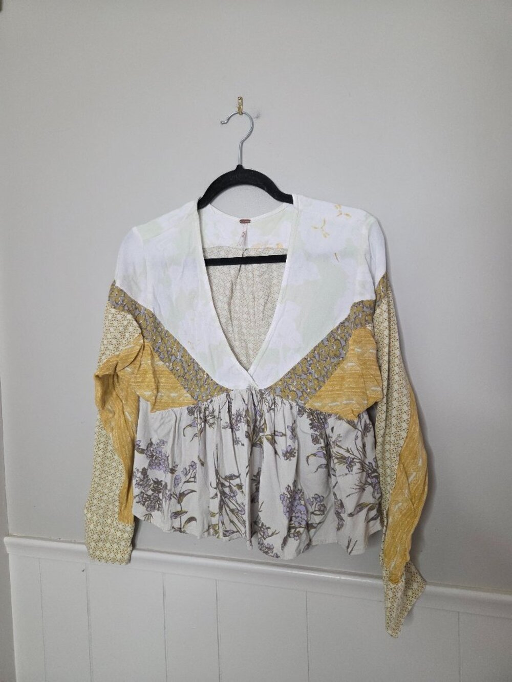 FREE PEOPLE Aloha State of Mind Boho Blouse
